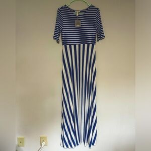 NWT Matilda Jane blue and white dress, size 6